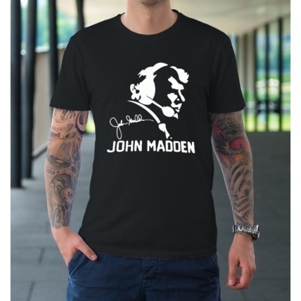 John Madden Signature Tshirt